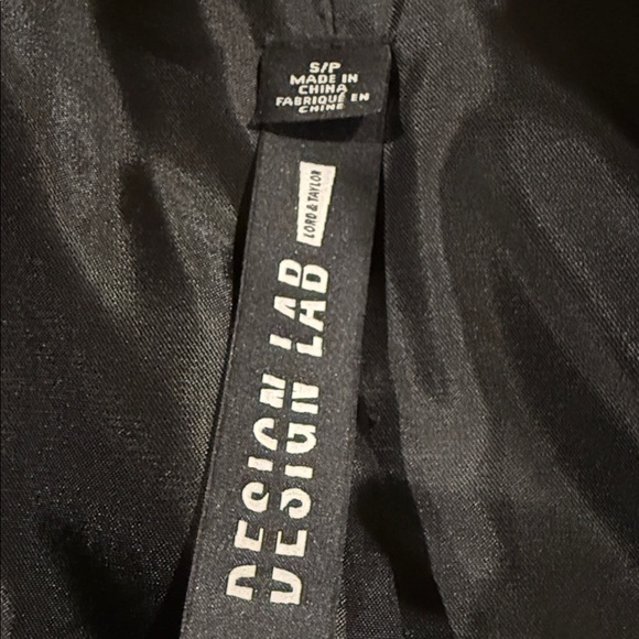 Design Lab Lord & Taylor Metallic Silver & Gold Women's Puffer Bomber Jacket SzS - Picture 8 of 13